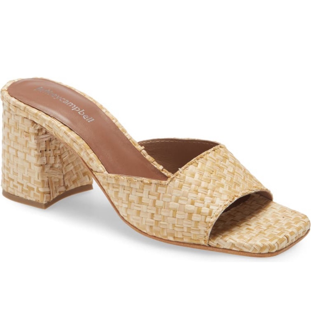 JEFFREY CAMPBELL | Melange Woven Slide Sandal